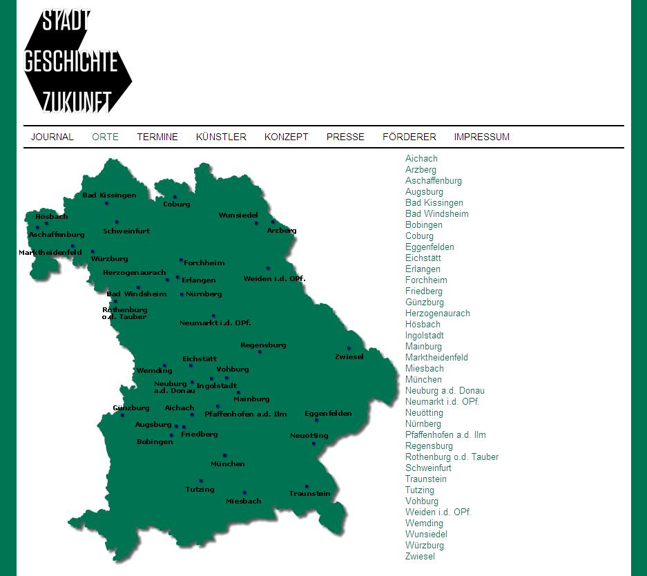 Stadt.Geschichte.Zukunft 13. Mai bis 31.