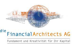 die FinancialArchitects AG Falco Frank Investments e.k., Bahnhofstraße 63, 71409 Schwaikheim Herr Max Mustermann Musterstr.