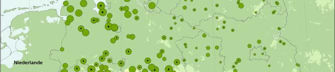 lenburg-vorpommern, Sachsen, Sachsen-Anhalt und Thüringen): hier konnten im Mittel nur 5,4 Hasen/1 ha gezählt werden.