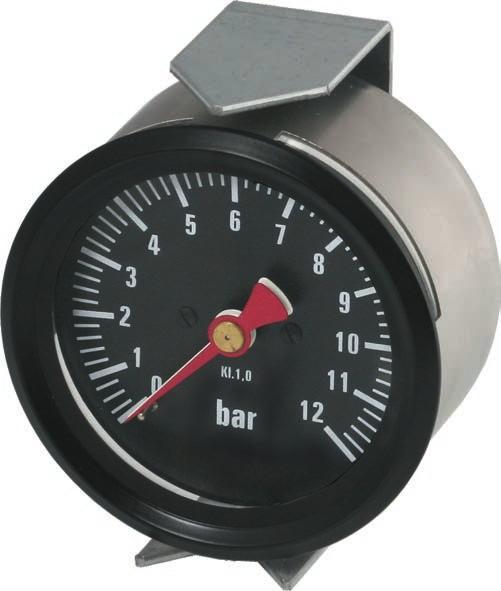 Druck Doppelmanometer nach DIN 38030 Einbauausführung für Schienenfahrzeug-Bremssysteme Typ PG21DPB, NG 60, 80, 100 und 130 WIKA Datenblatt PM 02.