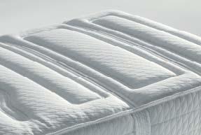 Betthaupt Die Ergänzung der Swissflex -Unterfederung mit einem Betthaupt macht es zu einem freistehenden Design-Bett.
