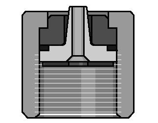 1.9 Hydraulisches/mechanisches Installationszubehör 1.9.14 Anschlusssets Anschlussset zur Schlauchbefestigung abweichender Größe an Saug- und Druckanschluss vom Dosierkopf von alpha, Beta, gamma,