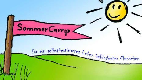 Einladung zum Sommercamp für ein selbstbestimmtes Leben behinderter Menschen 12. 17.