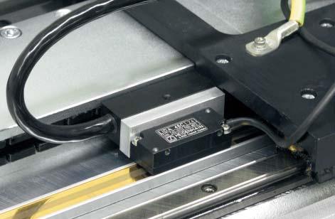 Zuverlässigkeit Die offenen Längenmessgeräte von HEIDENHAIN sind optimiert für den Einsatz an präzisen und schnellen Maschinen.