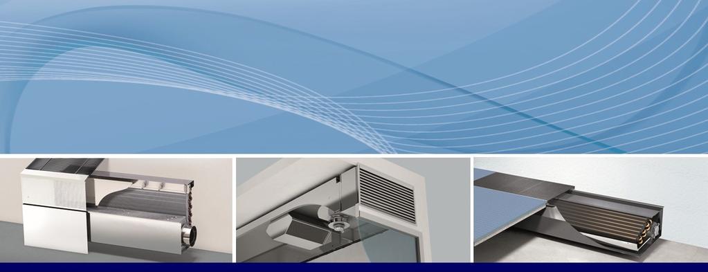 LTG Luft-Wasser-Systeme Induktionsgeräte / Aktive Kühlbalken Ventilatorkonvektoren Dezentrale Lüftungsgeräte