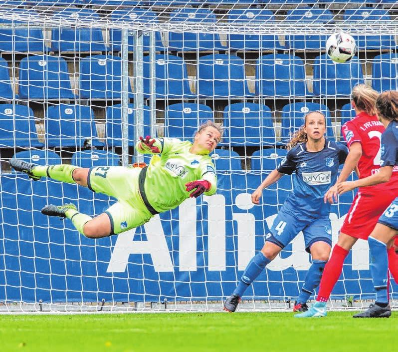 Nicht nur, weil die TSG in der Allianz FrauenBundesliga in elf Spielen 20 Punkte sammelte und damit die beste Hinrunde seit dem Aufstieg in Deutschlands höchster Spielklasse hinlegte, sondern auch,