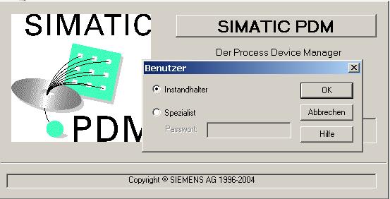 1.3 Parametrieren eines Geräts Starten Sie SIMATIC PDM durch einen Doppelklick auf das Gerätesymbol im SIMATIC Manager.