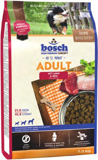 Marke arriba bietet Hundefutter ohne Weizen und ohne Gluten.