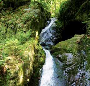 Berauschend: Die sagenumwobenen Edelfrauengrab- Wasserfälle bahnen ihren Weg ins Tal unsere Info Atemberaubend: Unvergessliche Ausblicke nach mutigem Aufstieg am Karlsruher Grat