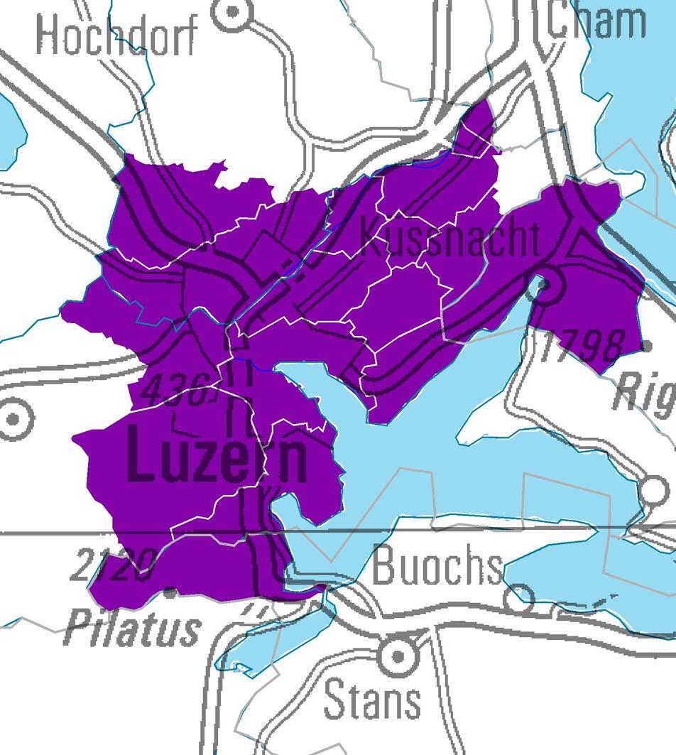 21 Region Luzern Veranstalter: 1 komplementäres, nicht gewinnorientiertes Programm mit