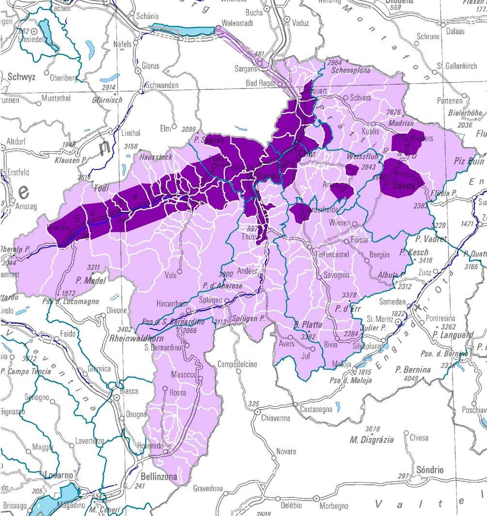 33 Region Graubünden Nord Veranstalter: Anzahl Einwohner 175'046 1; der Veranstalter wird konzessionsrechtlich verpflichtet, einen bestimmten Mindestanteil von Sendungen in rätoromanischer Sprache zu
