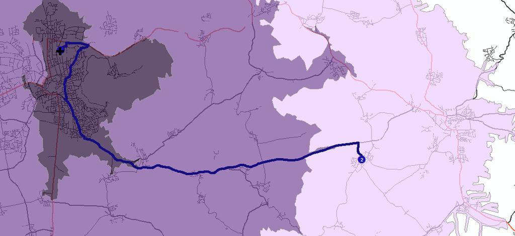 Ausblick Evaluation der Erreichbarkeiten via GPS Tracking