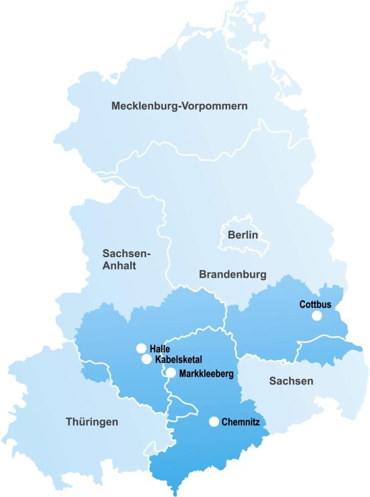 Porträt enviam-gruppe Wir sind: der führende regionale Energiedienstleister in Ostdeutschland eine Unternehmensgruppe, die rund 1,4 Millionen Kunden mit Strom, Gas, Wärme und Energiedienstleistungen