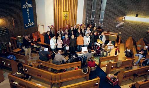 spiritueller Gemeinschaft verbrachten, und die Konzertreise mit Gospel- und Posaunenchor 2013. Ursel Rudolph Chorkonzert mit Gästen aus Salford Am Sonntag, 2.