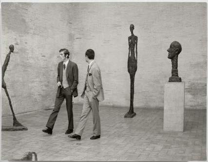 Photographie Portraits 1811 DUFOTO (XX) Ausstellung Alberto Giacometti, Rom, 1970. 6 Original-Photographien.