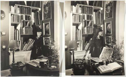 Photographie Mode Photographie 1869 CECIL BEATON (1904-1980), zugeschrieben. Madam Rami. Modedarstellungen für Vogue, 1949. 2 Original-Photographien. Silbergelatine-Abzüge. Vintages.
