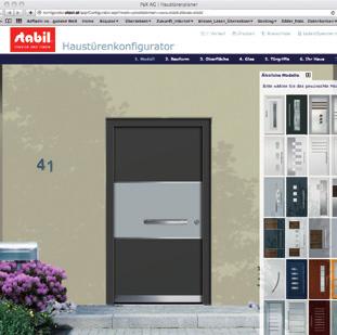 Der Clou: Das Ergebnis setzen Sie einfach in ein Digitalfoto Ihrer Hausfassade ein. So sehen Sie, wie Ihre Haustür wirkt, noch bevor sie eingebaut ist.