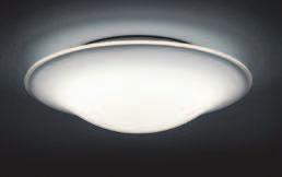 WOHNRAUMLEUCHTEN LED-Deckenleuchte Opalglas weiß glänzend mit Eisrand, inklusive LED, nicht tauschbar,