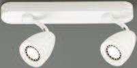 LED-Wandspot Stahl schwarz/chrom, mit Schalter, H 12 cm, inklusive LED GU10 5 Watt, tauschbar, warmweiß, 400