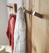 - Garderobe mit Hutablage, Kleiderstange und 7 Haken, B/H/T: 100 x 100 x 30 cm: