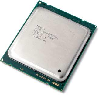 Prüfstand Prozessoren AVX-Code lastet die CPU voll aus und treibt die Leistungsaufnahme in die Höhe: Mit einer sparsamen Grafikkarte, einer SSD und einem 80-Plus-Netzteil fraß das LGA2011-System 214