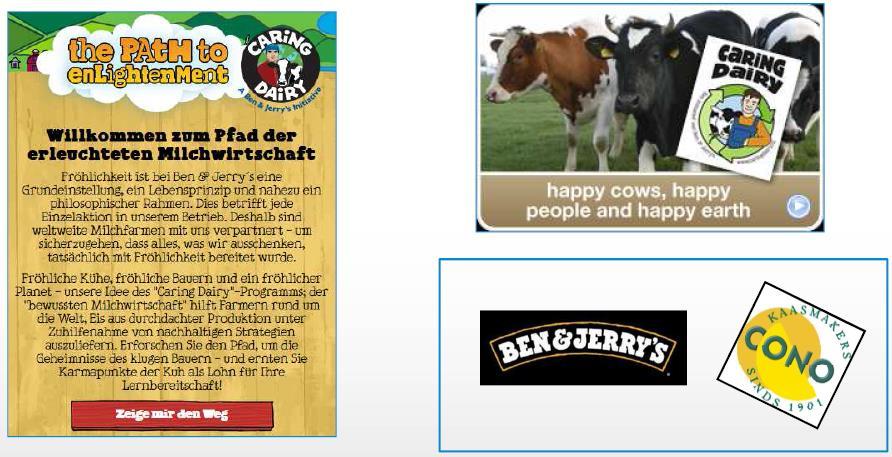Qualität Caring Dairy: Ben & Jerry s, CONO Kaasmakers sehr emotional bezieht
