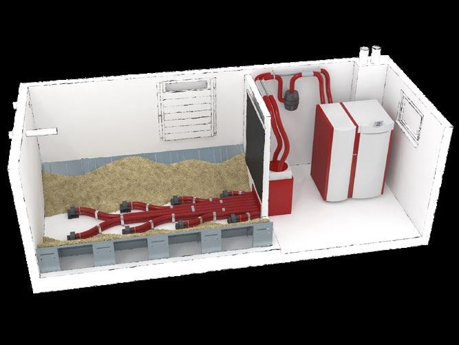 Im Handumdrehen zum Pellets-Lagerraum Beim Bau eines Pelletslagers kommt es unter anderem darauf an, den Raum so zu gestalten, dass er möglichst vollständig geleert werden kann.