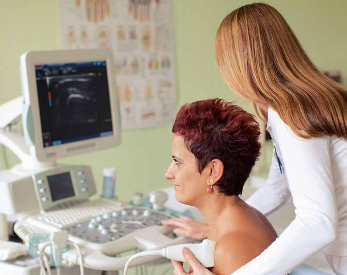 Ultraschall zur Diagnostik Mit Diagnoseverfahren wie der Gelenksonografie lassen sich rheumatische