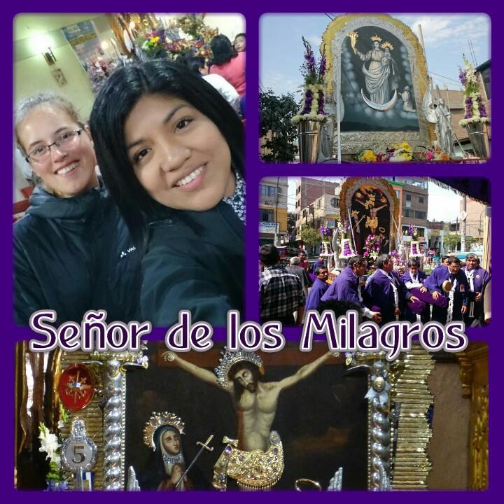 OKTOBER Señor de los Milagros Genauso bereits im letzten Bericht erwähnt, wurde der Señor de los Milagros, einem der wichtigsten katholischen Feste in Lima.