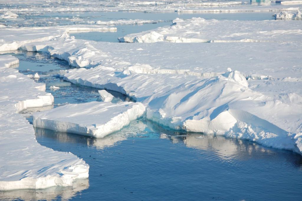 Das Meereis in der Arktis schwindet 8 Millionen km² 7 6 5 4 Messung