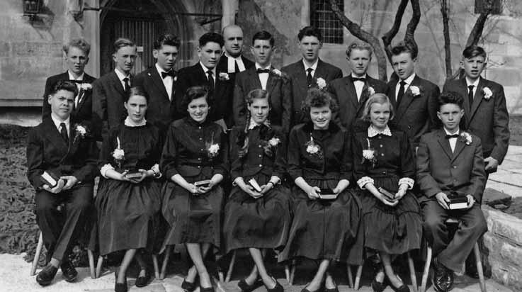Diamantene Konfirmanden Neckartailfingen Goldene Konfirmanden Neckartailfingen Am 16. März 1958 wurden in der Martinskirche 5 Mädchen und 11 Jungen von Pfarrer Albert Lauffer konfirmiert. Am 24.