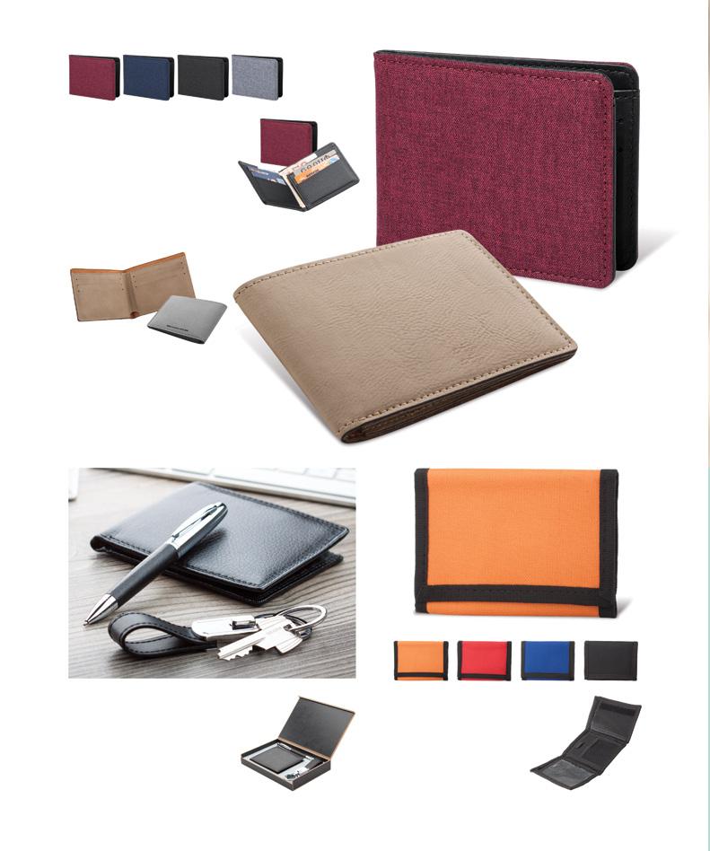 -77 RUPUK AP781921 110 86 13 mm [ T0 (8C, 70 40 mm) Brieftasche mit 4 Kartenfächern und RFID-Ausleseschutz. Material: Polyester.