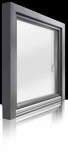 Aluminiumschale klassische Holzfensteroptik dank Aluminiumschale mit Regenschutzschiene Erhältlich