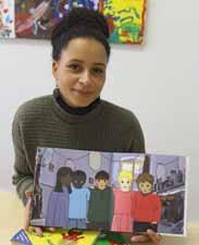 Die Idee für ein diskriminierungsfreies Kinderbuch kam der 32-jährigen, als sie sich die Geschichten und Lernmaterialien unserer Kita und Ganztagsbetreuung genauer angeschaut hat.