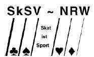 SkSV NRW e.v. Mannschaftsmeisterschaft 2015 SkSV NRW e.v. Mannschaftsmeisterschaft 2015 06.06.2015 in Marl Typisch! ei schönstem Sonnenschein wird Skat gespielt.