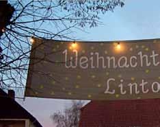 21. 2016 Weihnachtsmarkt in Lintorf In vorweihnachtlichem Lichterglanz präsentiert sich die Ortschaft Lintorf im Advent.