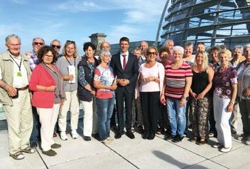 ÄLTER WERDEN IN BUBENREUTH Informationen für Seniorinnen und Senioren Bubenreuths Senioren besuchten den Bundestag Im Rahmen der 775-Jahr-Feier der Gemeinde Bubenreuth organisierten die beiden
