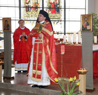 Mai 2018, feiert Pater Michael Schneider SJ um 10.30 Uhr wieder die Eucharistie im byzantinischen Ritus in St. Bonifatius.