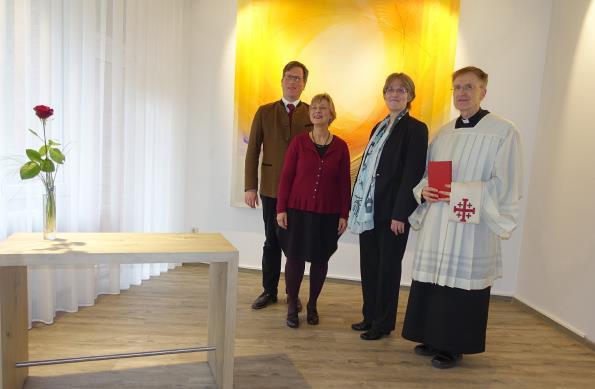 5 "Raum der Stille" im Robert-Koch-Klinikum, Gehrden eingeweiht Nach knapp 1 1/2- jähriger Planungs- und Bauzeit wurde am 11.01.