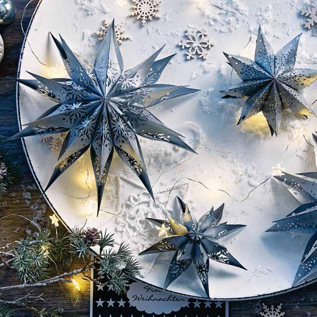 Weihnachten Sterne Wunderschöne Sterne aus Papiertüten zaubern! 12.000 verkauft!