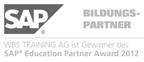 2012 wurden wir mit dem SAP Education Partner Award ausgezeichnet, zudem sind wir