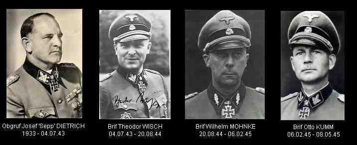 1a Panzer Division Leibstandarte Adolf Hitler Oberstgruppenführer Josef Sepp DIETRICH --- 1933 04.07.