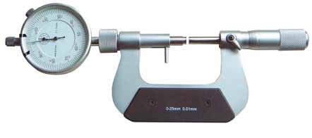 Mikrometer Accuracy micrometer Genauigkeit Feinzeiger Accuracy dial indicator 01019015 0-25 0.003 0.002 263,00 01019016 25-50 0.003 0.002 300,00 01019017 50-75 0.003 0.002 335,00 01019018 75-100 0.