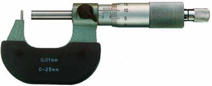 Rohrwanddicken-Messschraube Tube Micrometer Messung von Innendurchmesser ab 1,8 mit beideseitigen HM-Messflächen Bügel lackiert Messtroel