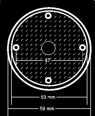 dial indicator, with 4 + 8 shaft zur Aufnahme von einer Messuhr