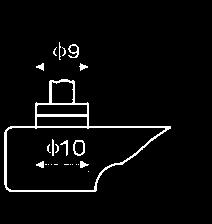 Dicken-Messgerät 561 Thickness gauge Taster aus rostfreiem Stahl Bügel aus Gusseisen, lackiert Feder schließend mit Messuhr, 10 Ablesung