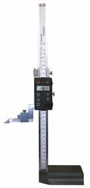 Digital-Höhenmess- und Anreißgerät T 608 Digital height and marking gauges aus rostfreiem Stahl Digital-Anzeige - mit Ein/Aus-, /inch-, Null-Taste - Preset-Taste Ablesung: 0,01 / 0,0005 mit
