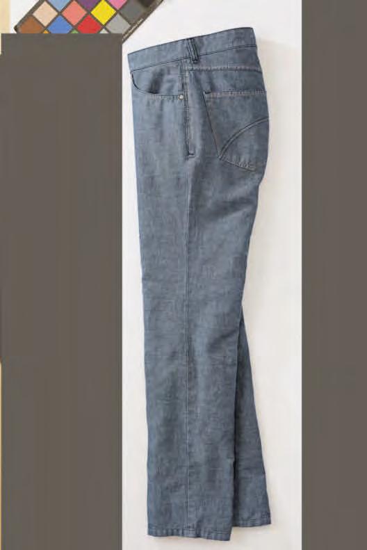 Damen Hosen DENIM Gummizug 97% Baumwolle Jeans 4 Farben Gr Stretchjeans 38-54