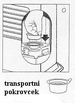 O TRANSPORT Da gorivo med transportom ne bo iztekalo, upoštevajte naslednja navodila : 1. Pustite, da se peč ohladi. 2.