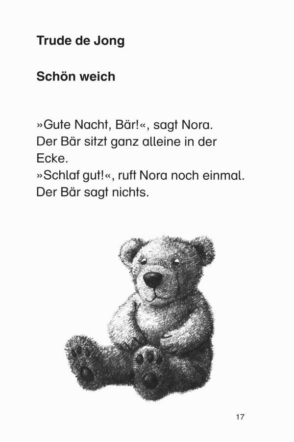 Trude de Jong Schön weich»gute Nacht, Bär!«, sagt Nora.